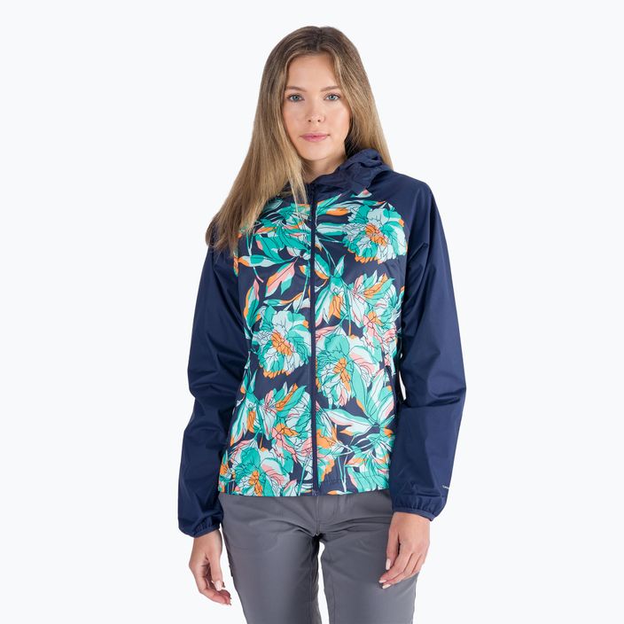 Columbia Street women's rain jacket navy blue 1718001