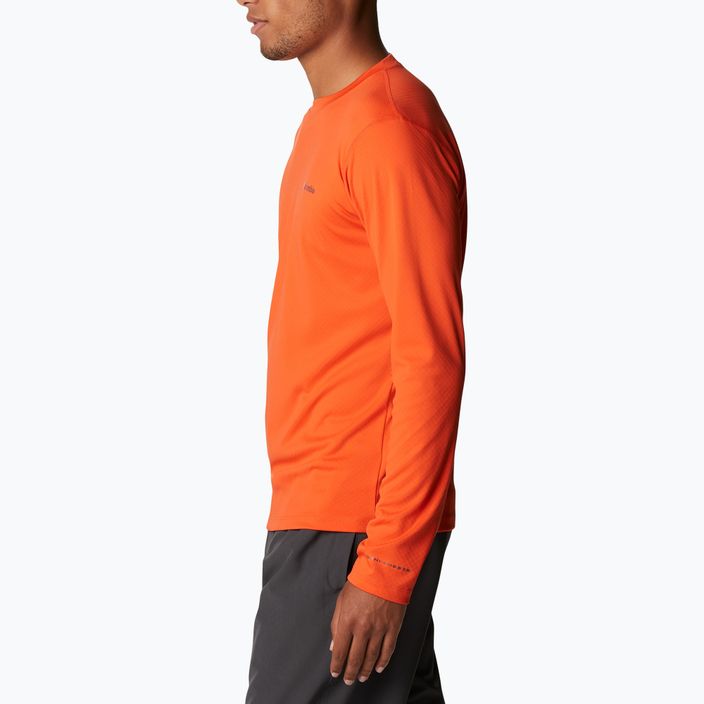 Columbia Zero Rules men's trekking shirt orange 1533282