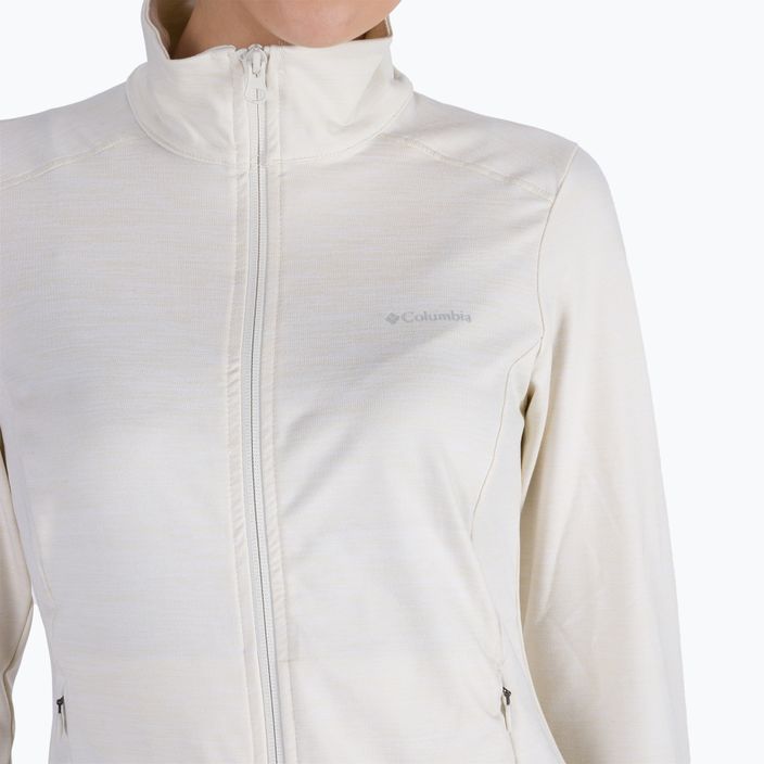 Columbia women's Weekend Adventure fleece sweatshirt white 1959023 4