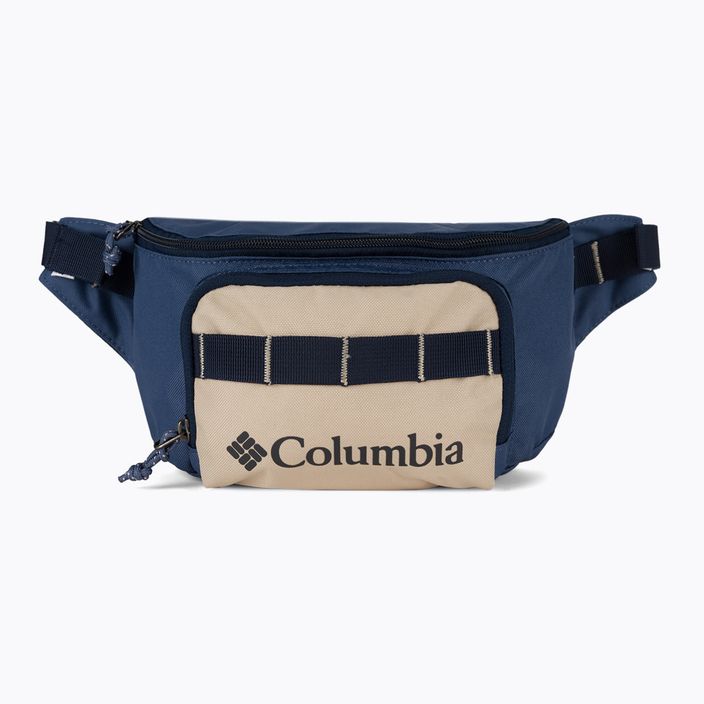 Columbia Zigzag Hip Pack 479 navy blue and beige kidney sachet 1890911