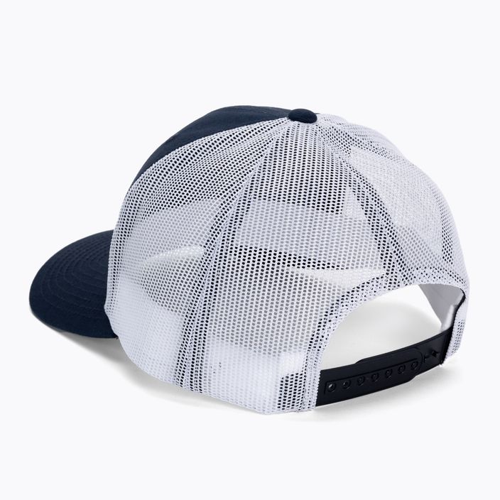 Columbia Mesh Snap Back baseball cap navy blue and white 1652541 3
