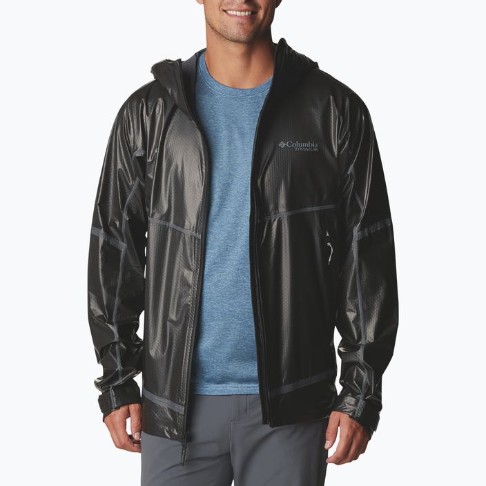 Columbia OutDry Extreme Mesh 010 men's rain jacket black 1988551