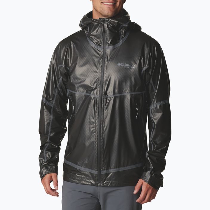 Columbia OutDry Extreme Mesh 010 men's rain jacket black 1988551 4