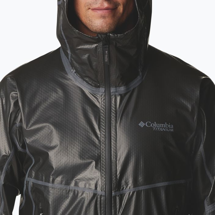 Columbia OutDry Extreme Mesh 010 men's rain jacket black 1988551 6
