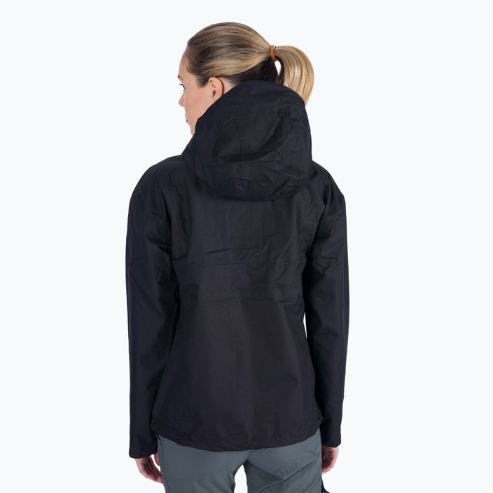 Columbia women's Hikebound rain jacket black 1989253 4