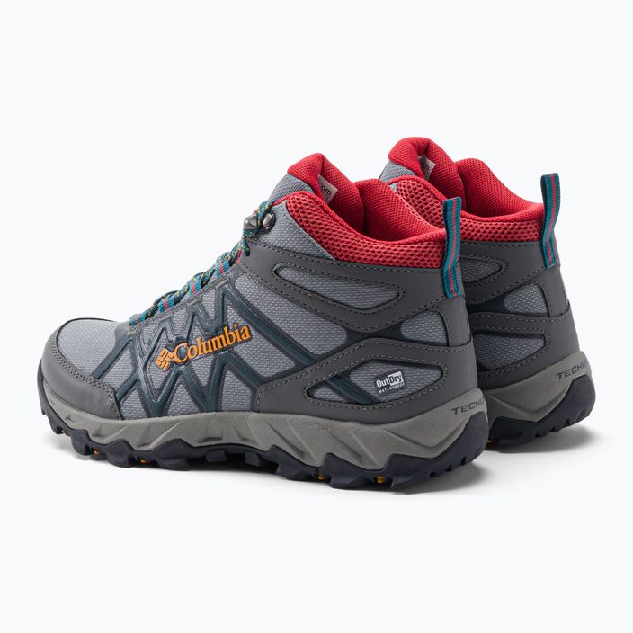 Women's trekking boots Columbia Peakfreak X2 Mid Outdry 008 grey 1865181 3