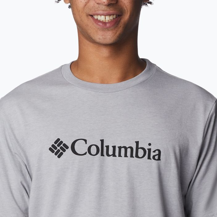 Columbia CSC Basic Logo grey men's trekking shirt 1680053041 4