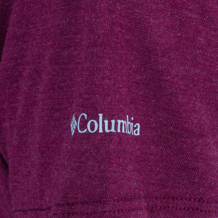 Columbia Daisy Days Graphic women's trekking shirt red 1934592 4