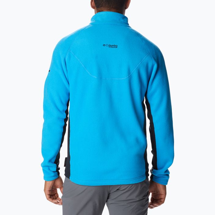 Columbia men's Titan Pass 2.0 II fleece sweatshirt blue 1866422 2