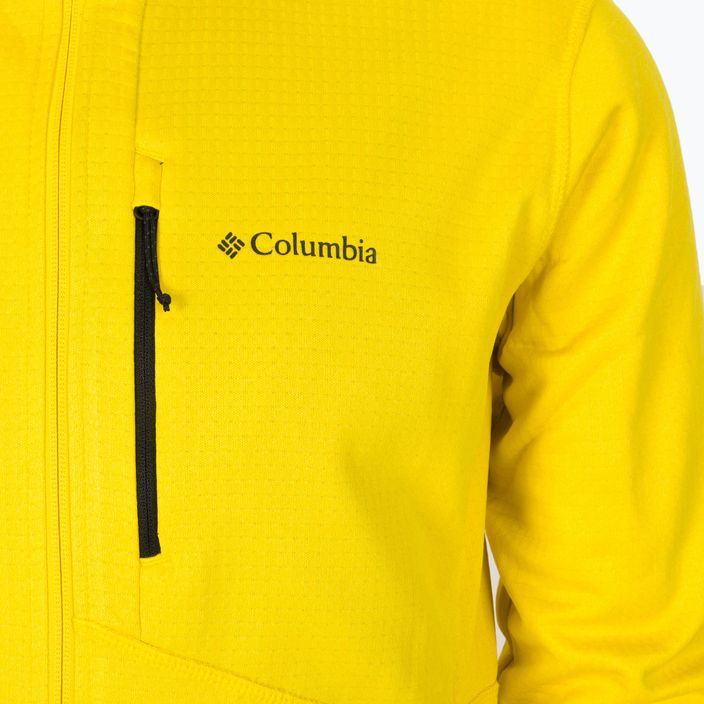 Columbia Park View men's trekking sweatshirt yellow 1952222 8