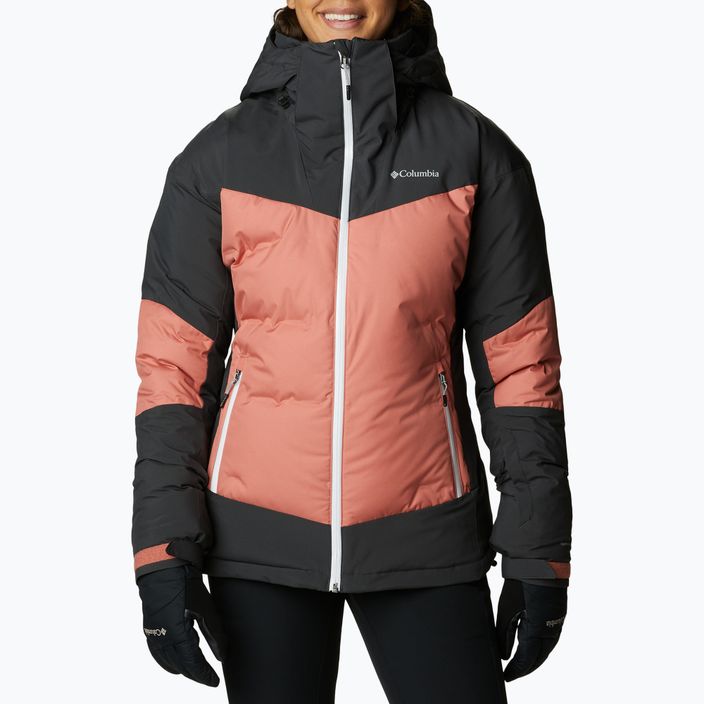Columbia Wildcard II Down women's ski jacket black-pink 2007541 6