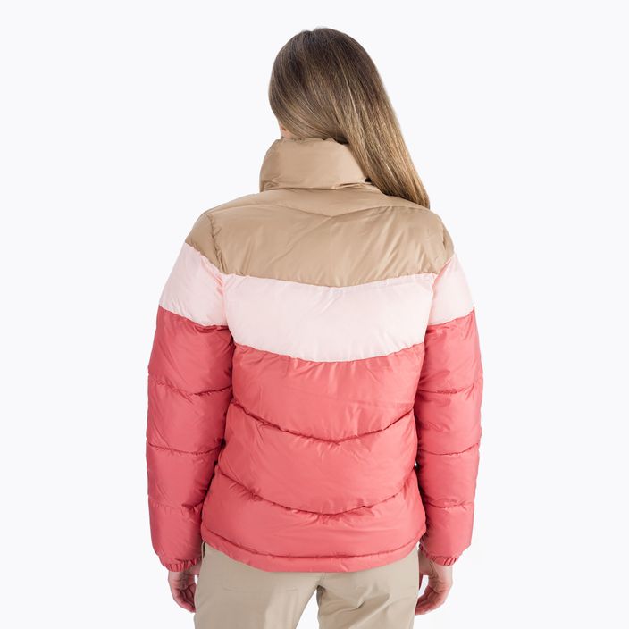Columbia Puffect Color Blocked women's down jacket pink 1955101 3