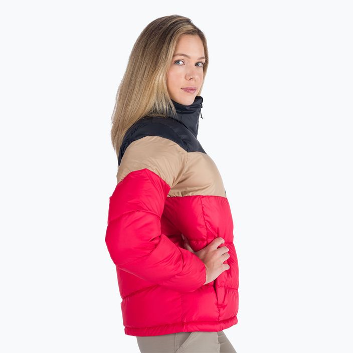 Columbia Puffect Color Blocked women's down jacket red 1955101 2