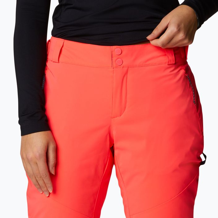 Columbia Backslope II Insulated women's ski trousers orange 1985371 5