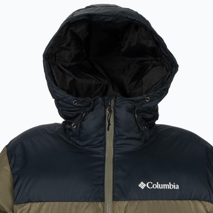 Men's Columbia Puffect Hooded Down Jacket Green 2008413 10
