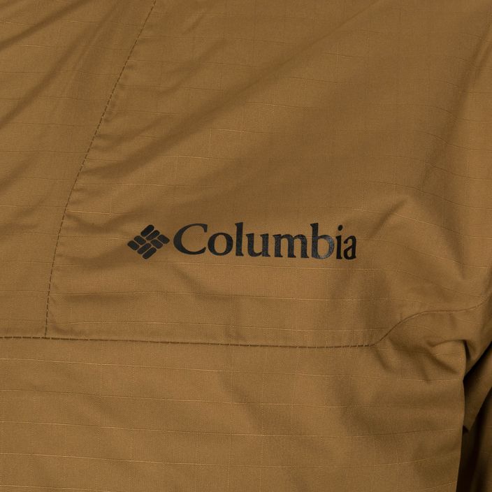 Columbia Point Park Insulated men's winter jacket brown/black/yellow 1956811 12