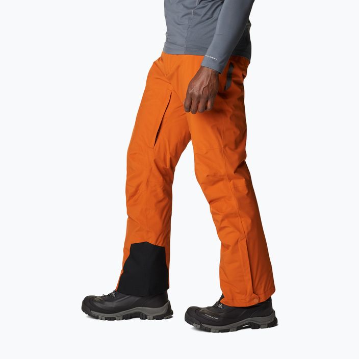 Columbia Kick Turn II men's ski trousers orange 1978031 2