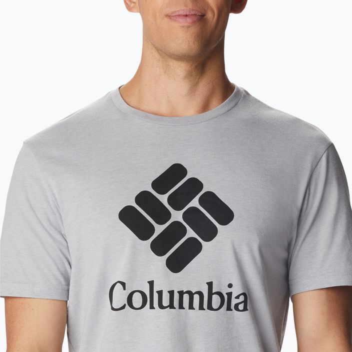Columbia CSC Basic Logo grey men's trekking shirt 1680053 5