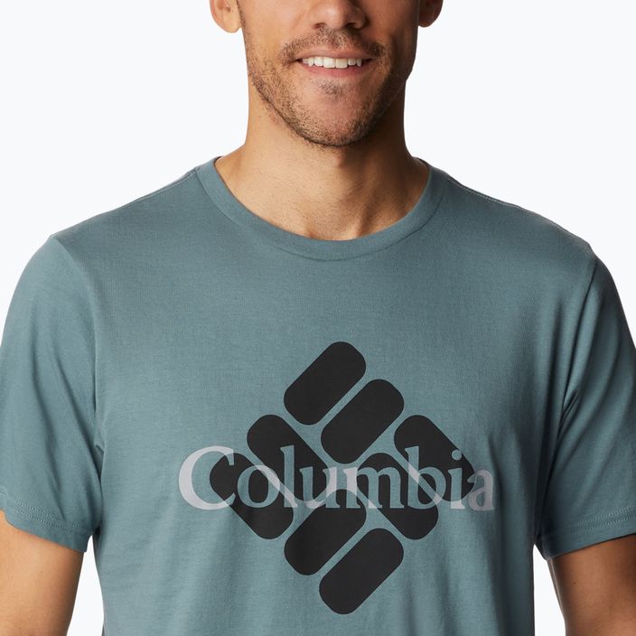 Columbia CSC Seasonal Logo grey men's trekking shirt 1991031 5