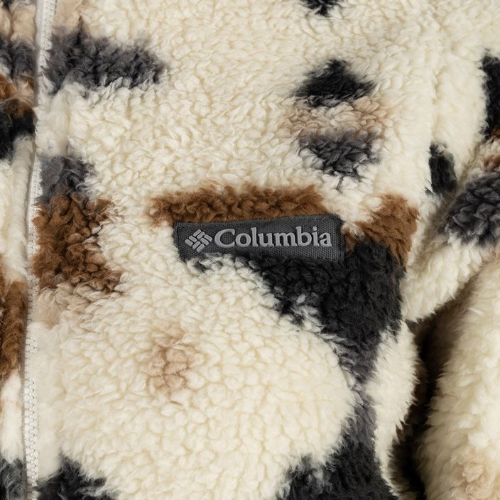 Columbia women's Winter Pass Sherpa Hooded fleece sweatshirt beige 2013293 9