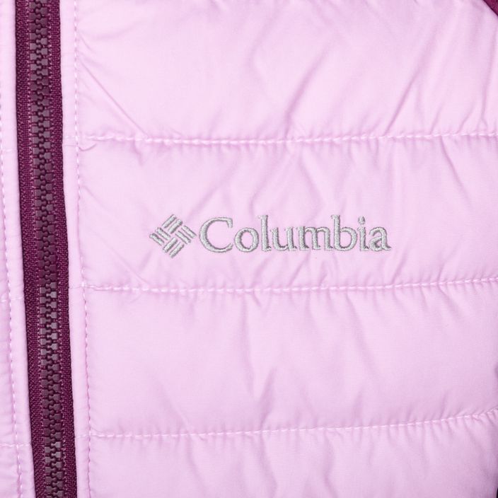 Columbia Powder Lite Hooded Purple Children's Down Jacket 1802931 3
