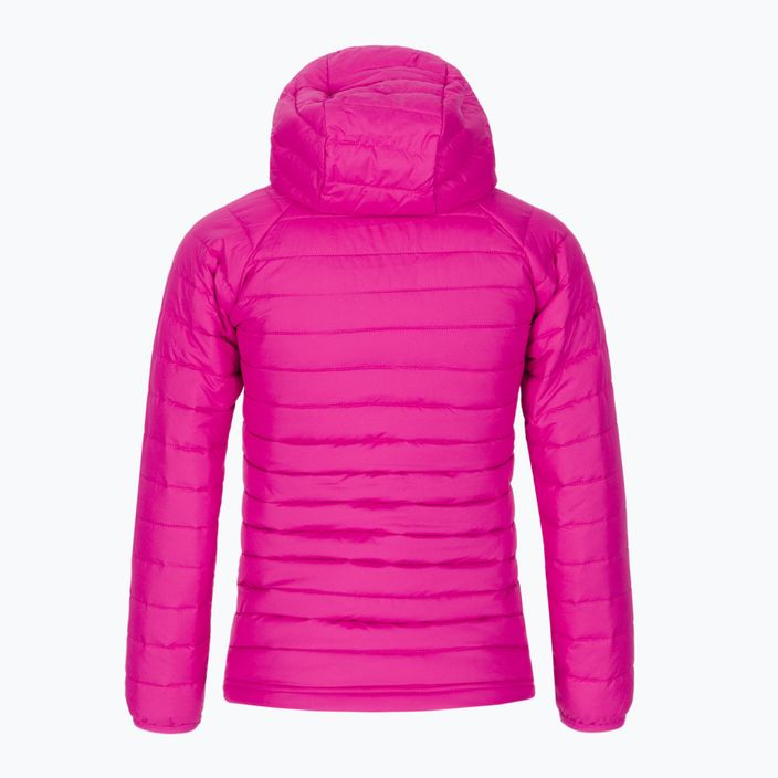 Columbia Powder Lite Hooded Pink Children's Down Jacket 1802931 2