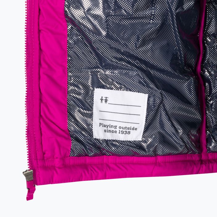 Columbia Powder Lite Hooded Pink Children's Down Jacket 1802931 5