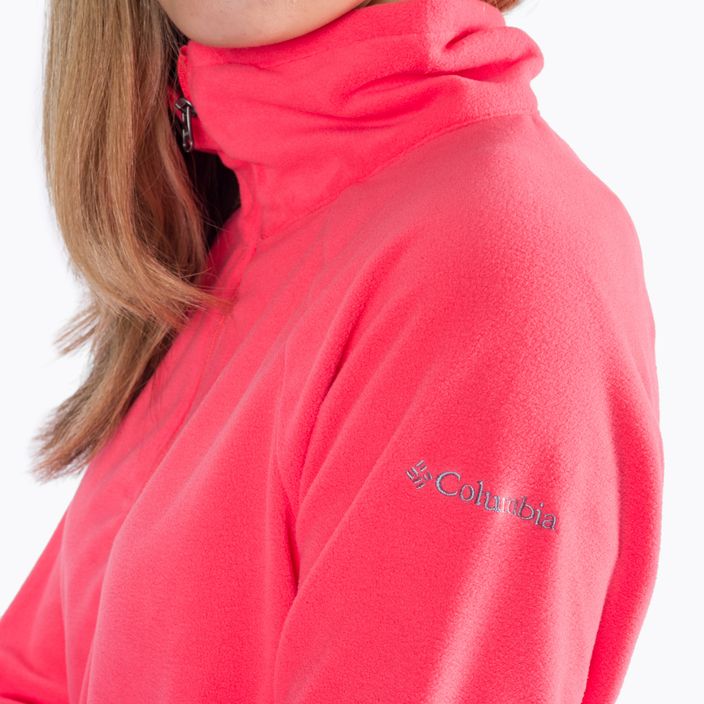 Columbia Glacial IV women's fleece sweatshirt pink 1802201 4