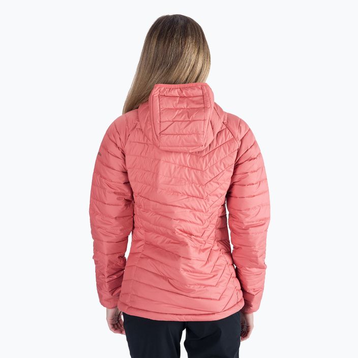 Columbia Powder Lite Hooded pink women's down jacket 1699071 3