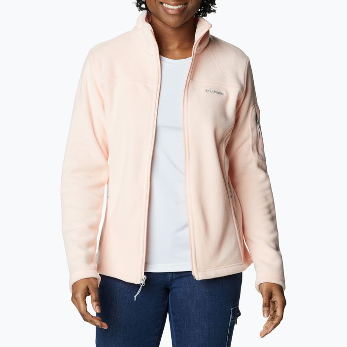 Columbia Fast Trek II Peach Blossom women's fleece sweatshirt 1465351890 6