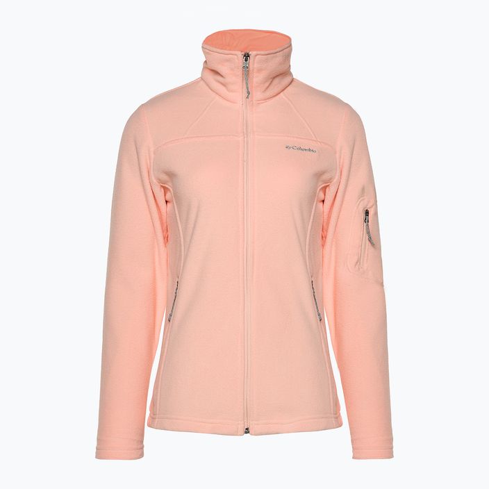 Columbia Fast Trek II Peach Blossom women's fleece sweatshirt 1465351890
