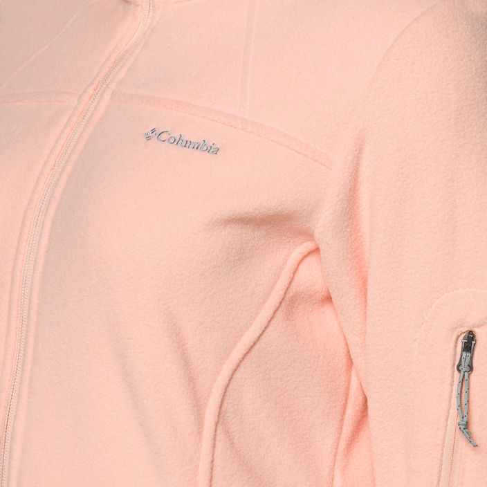 Columbia Fast Trek II Peach Blossom women's fleece sweatshirt 1465351890 3