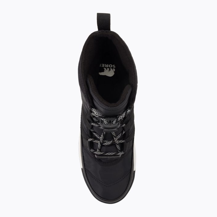 Children's trekking boots Sorel Whitney II Short Lace Wp black/black 6