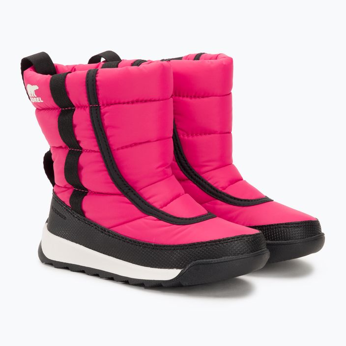 Sorel Outh Whitney II Puffy Mid children's snow boots cactus pink/black 4