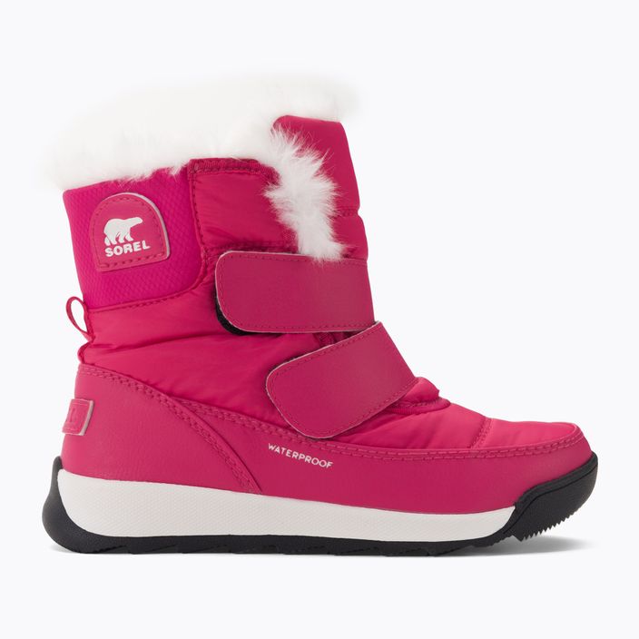 Children's trekking boots Sorel Whitney II Strap Wp cactus pink/black 2