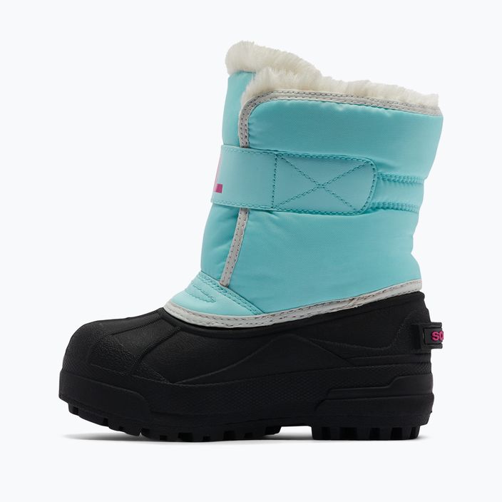 Sorel Snow Commander ocean surf/cactus pink children's snow boots 9