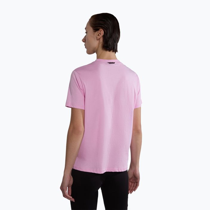 Napapijri women's t-shirt S-Yukon pink pastel 3