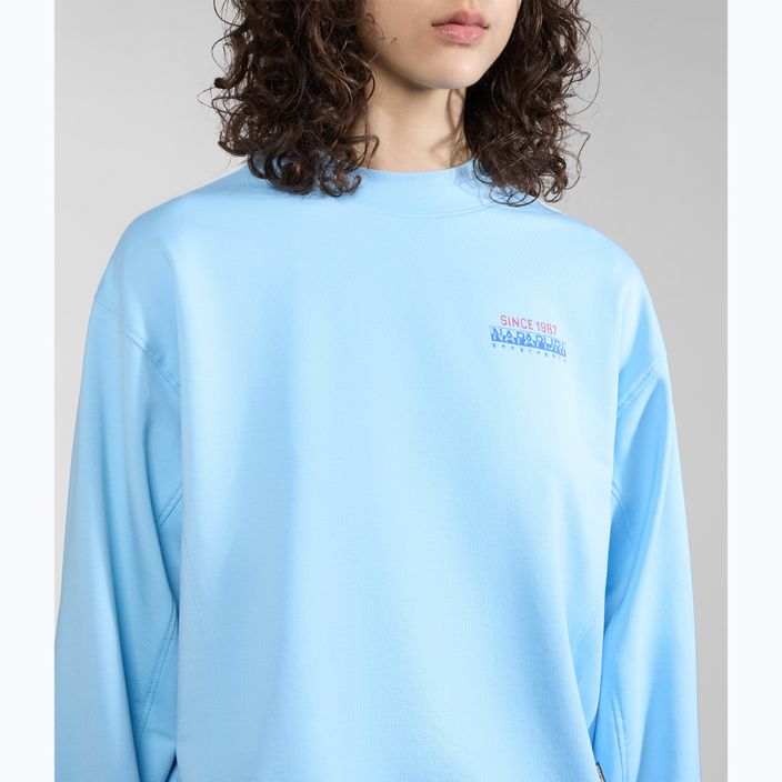 Women's sweatshirt Napapijri B-Keith C blue clear 4