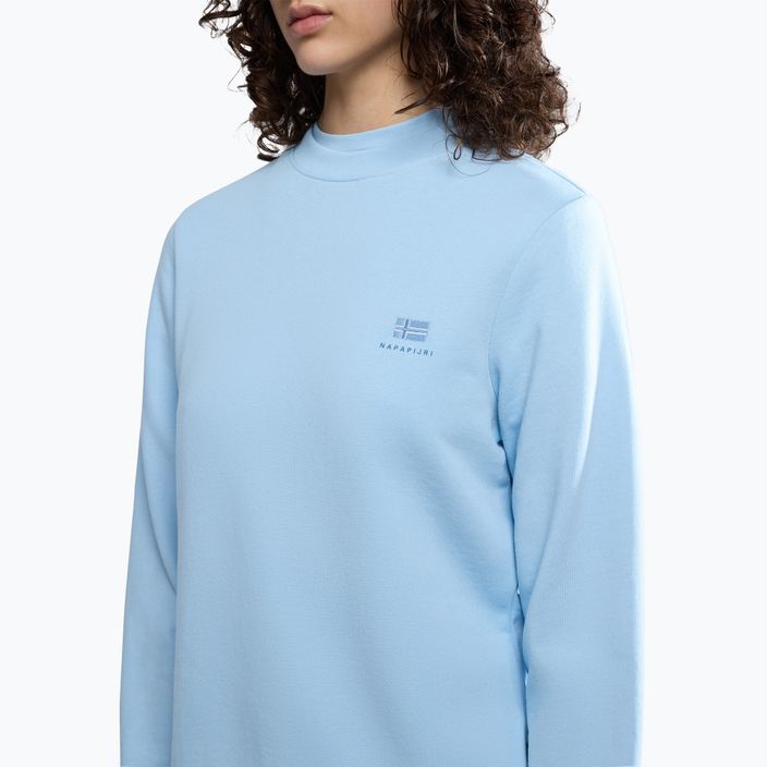 Women's sweatshirt Napapijri B-Nina blue clear 4