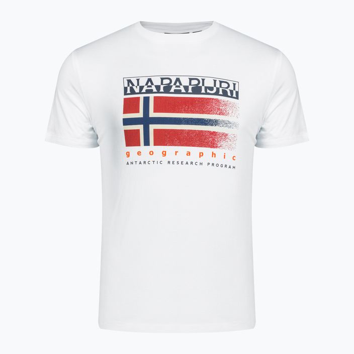 Men's Napapijri S-Kreis brightwhite T-shirt 5