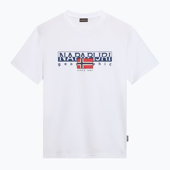 Men's Napapijri S-Aylmer brightwhite t-shirt 5