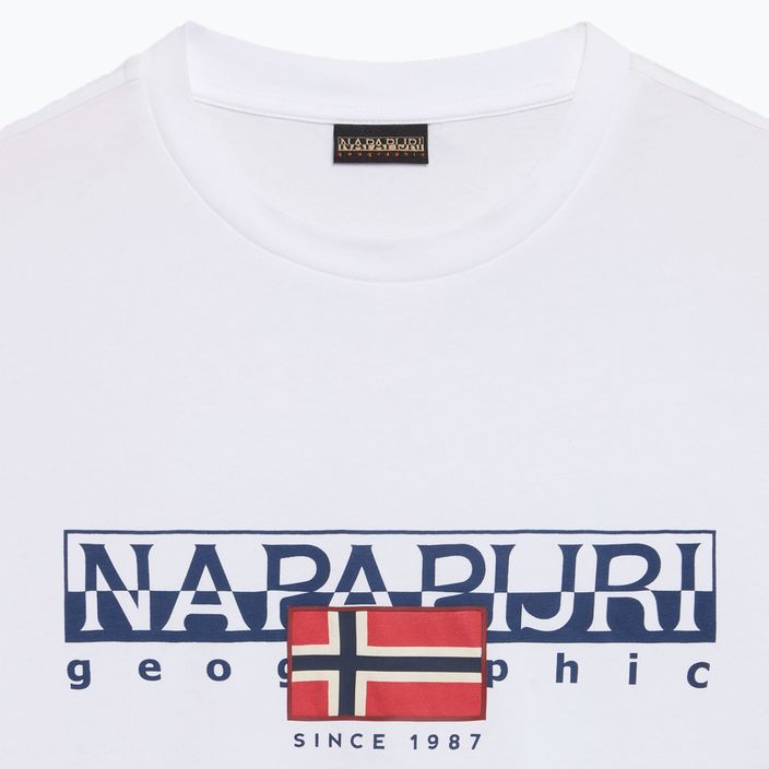 Men's Napapijri S-Aylmer brightwhite t-shirt 7