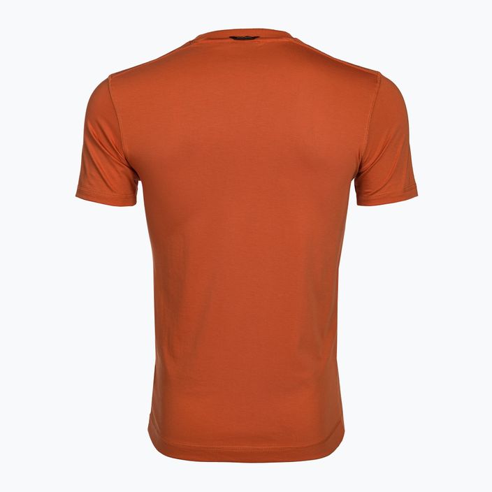 Men's Napapijri S-Smallwood orange burnt shirt 2