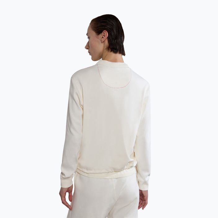 Women's sweatshirt Napapijri B-Kreis C white whisper 3