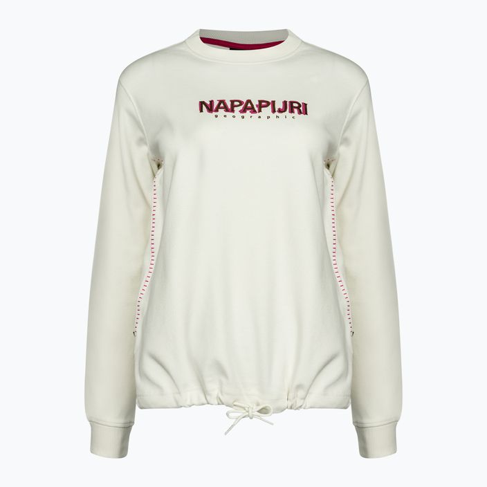 Women's sweatshirt Napapijri B-Kreis C white whisper 5