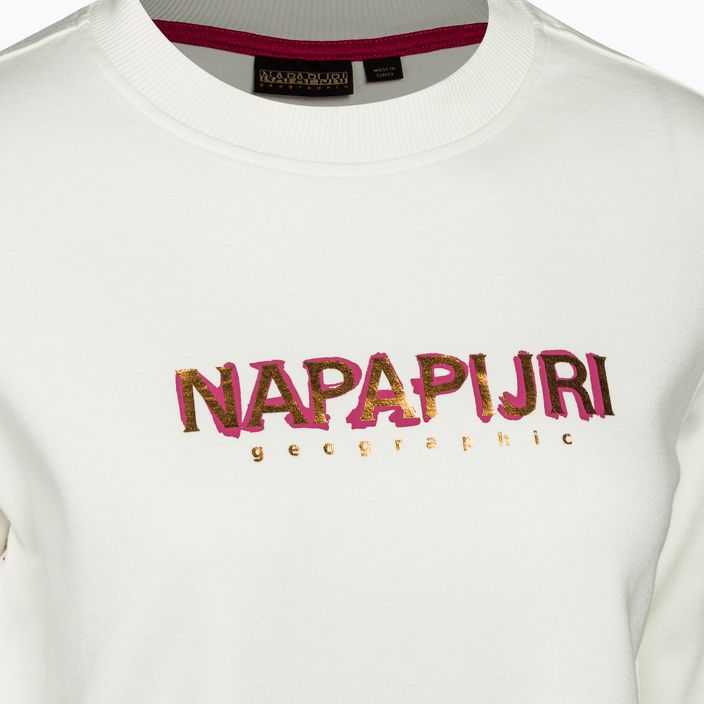 Women's sweatshirt Napapijri B-Kreis C white whisper 7