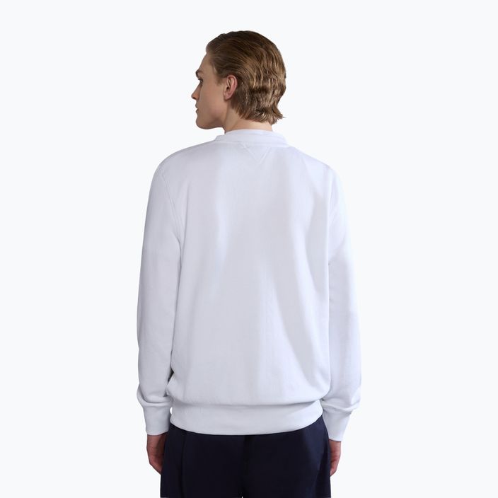 Men's Napapijri B-Kreis C brightwhite sweatshirt 3