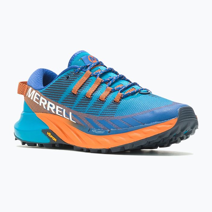 Merrell Agility Peak 4 blue men's running shoes J135111 10