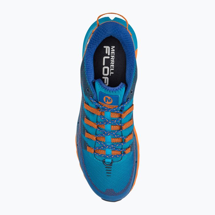 Merrell Agility Peak 4 blue men's running shoes J135111 6