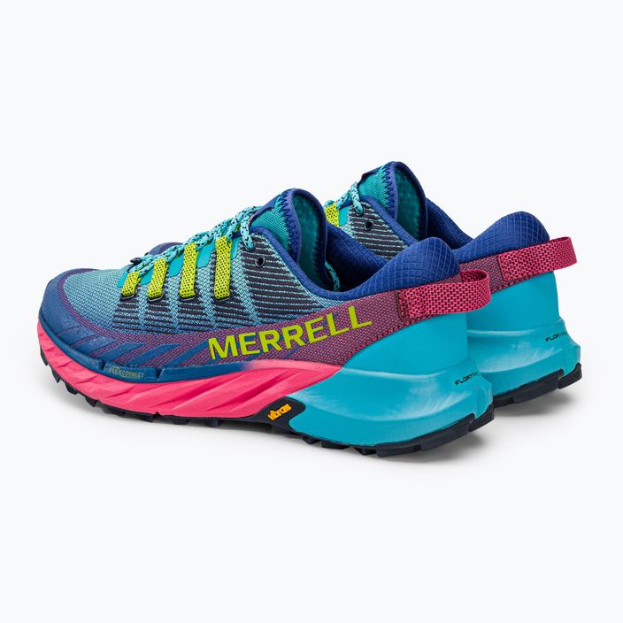 Women's running shoes Merrell Agility Peak 4 blue J135112 3